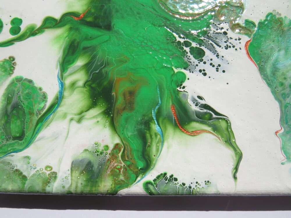 Abstract painting "Scream in the Forest" | Inga Lisenko - Image 5