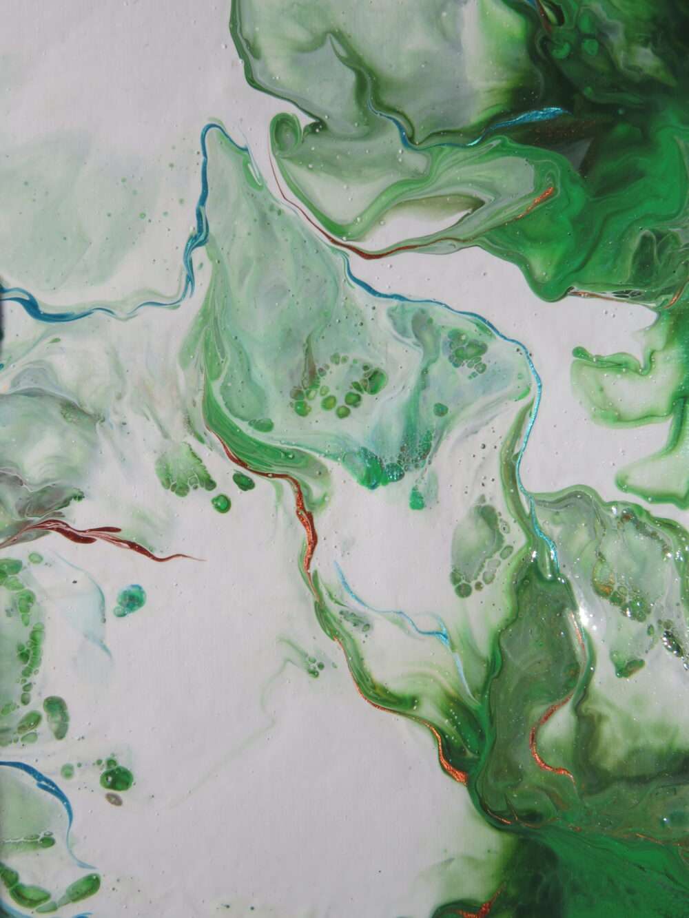 Abstract painting "Scream in the Forest" | Inga Lisenko
