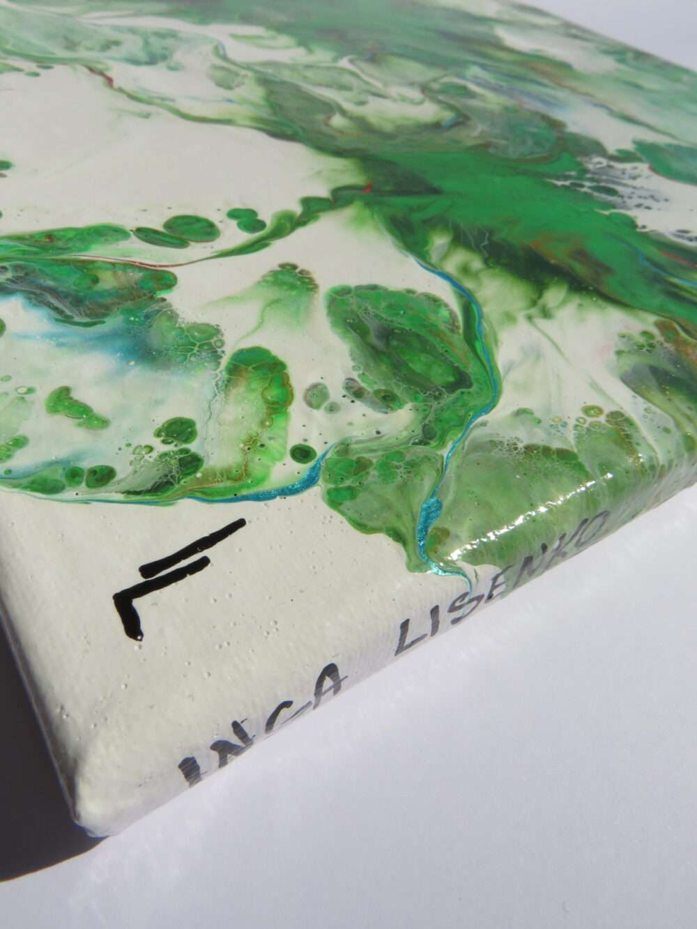 Abstract painting "Scream in the Forest" | Inga Lisenko - Image 3