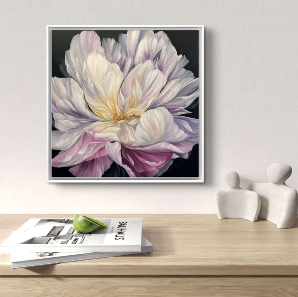 Beautiful 2025 wall calendar with floral paintings A3 - Image 4