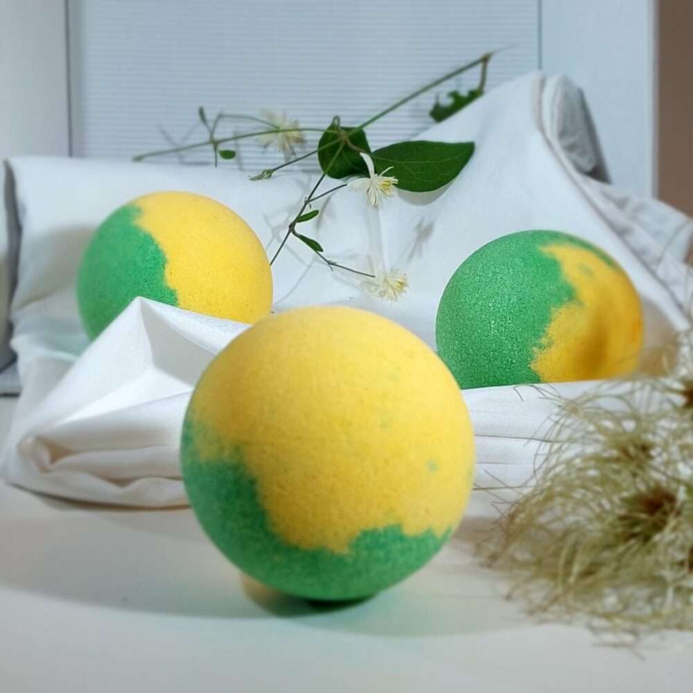Vannas burbuļbumba Citronzāles