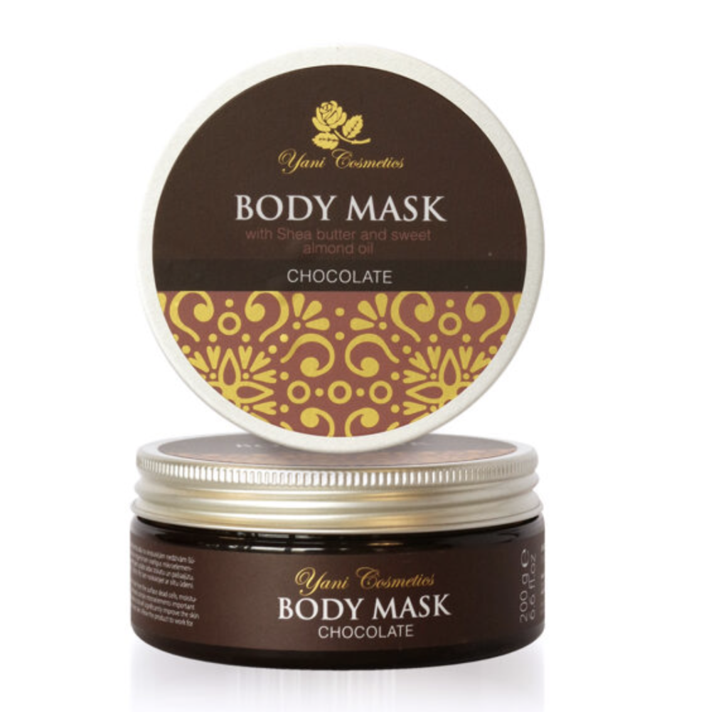 Yani Cosmetics Dabīga šokolādes maska ķermenim 200g