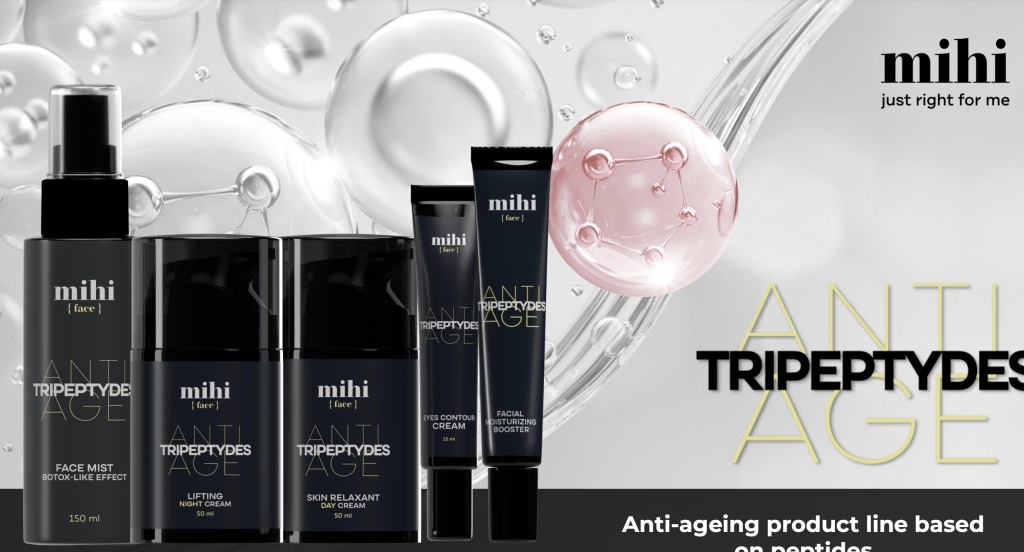 Mihi Tripeptydes Anti – age pretnovecošanas produktu sērija