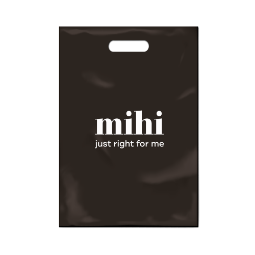 Mihi bio maisiņš 30х45cm melns