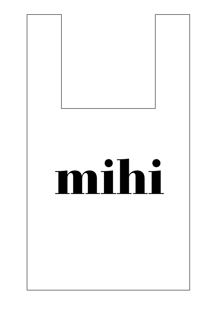 Mihi bio maisiņš, izmērs 24 x 28cm 1 gab