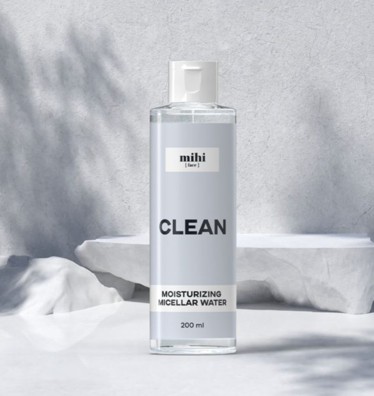 Mihi mitrinošs micelārais ūdens Clean Face 1