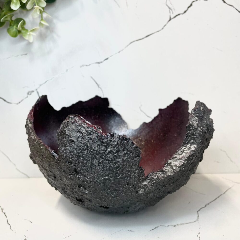 The Other Candles CANDLE HOLDER RED BROWN BLACK
