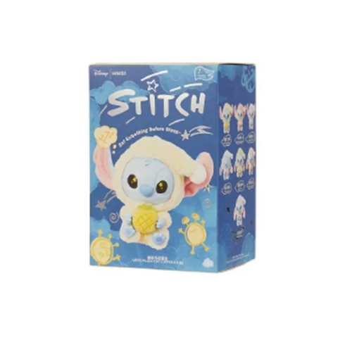 Stitch Eat Something Before Sleep vinyl plush keychain Blind Box